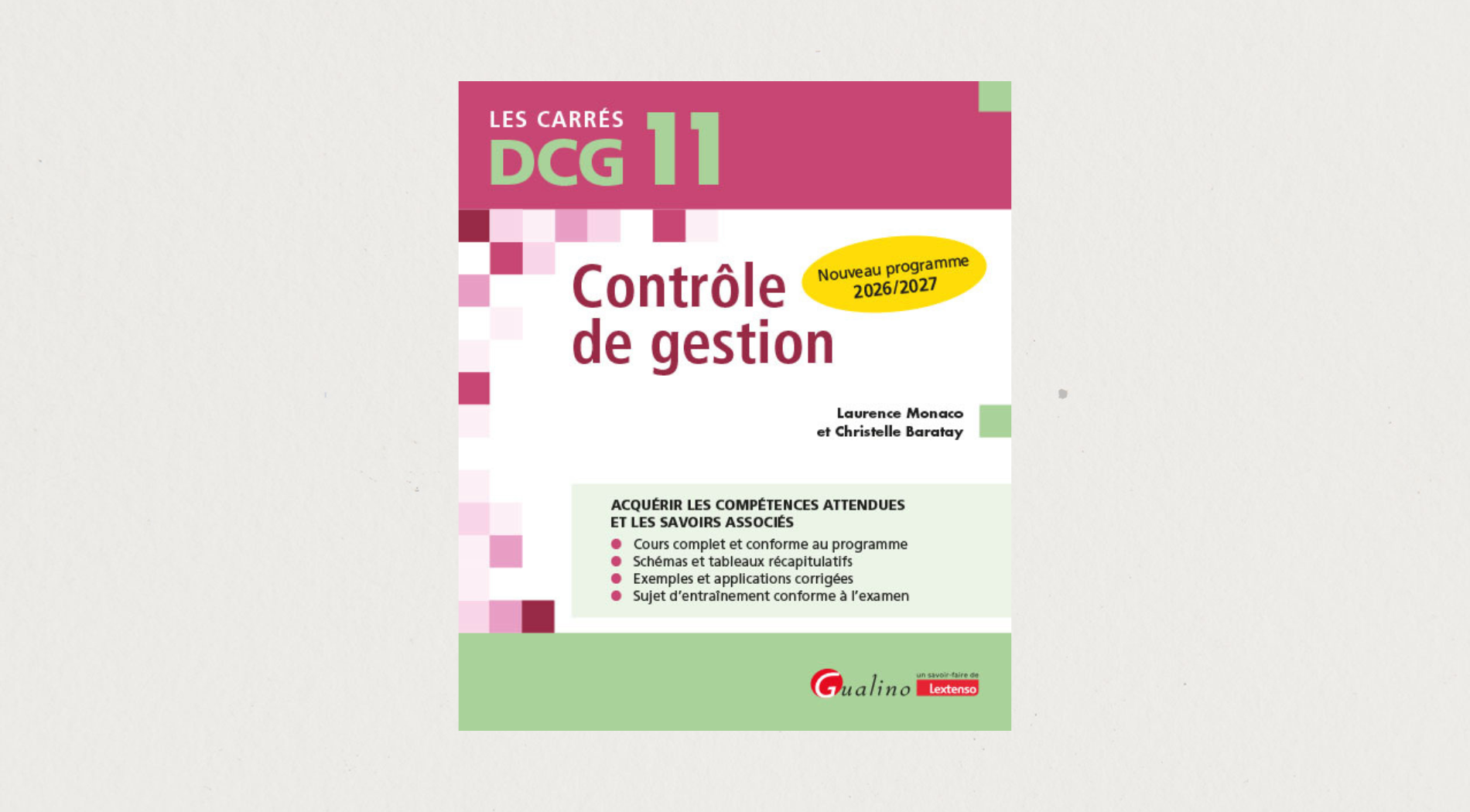Illustration de l'article DCG 11 - Contrôle de gestion 2026/2027